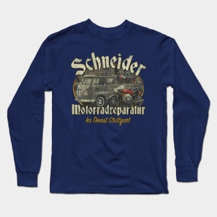 Schneider Motorradreparatur 1959 Long Sleeve T-Shirt